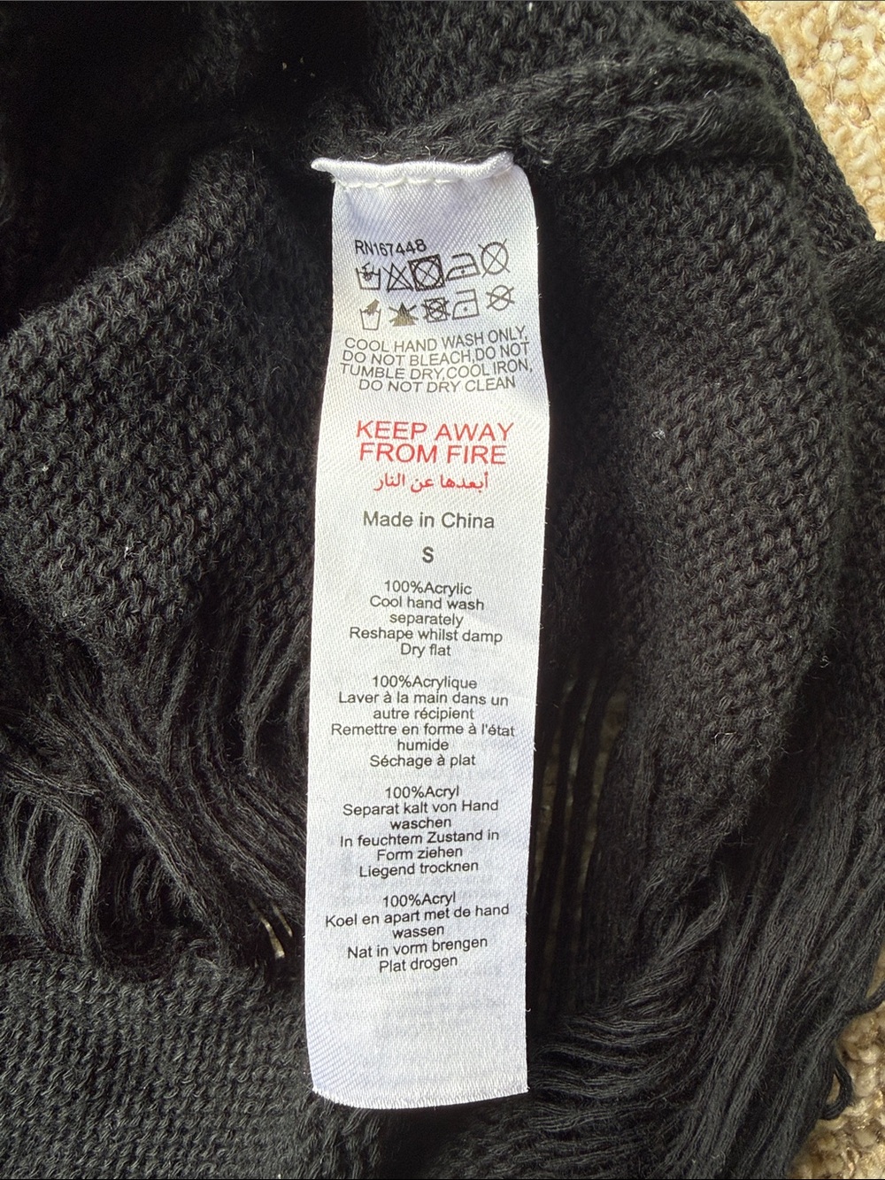 Nasty Gal Black Distressed Knit Body-con Maxi - Picture 4 of 5
